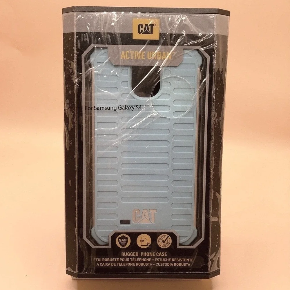 CAT Active Urban Rugged Case for‎ Samsung Galaxy S4 Blue